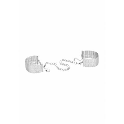Desir M 233 tallique Silver Metallic Mesh Handcuffs Sex Cuffs