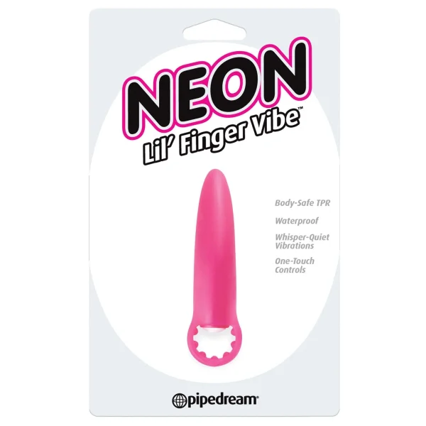 Neon Lil Finger Vibe Pink