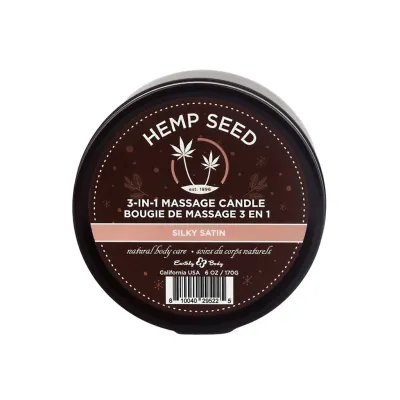 3 in 1 Massage Candle 6 Oz Silky Satin