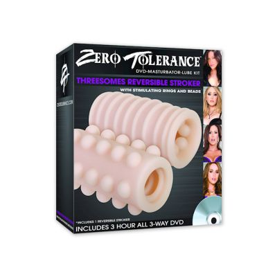 Zero Tolerance Threesomes Reversible Stroker Flesh