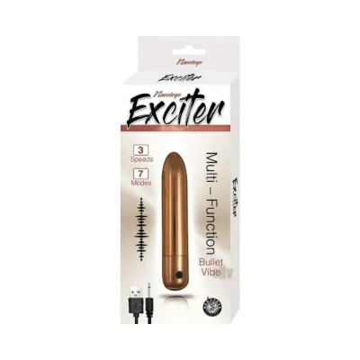 Nasstoys Exciter Multi function Bullet Vibe Copper