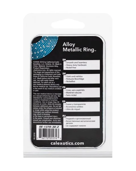 Alloy Metallic Ring - Xl