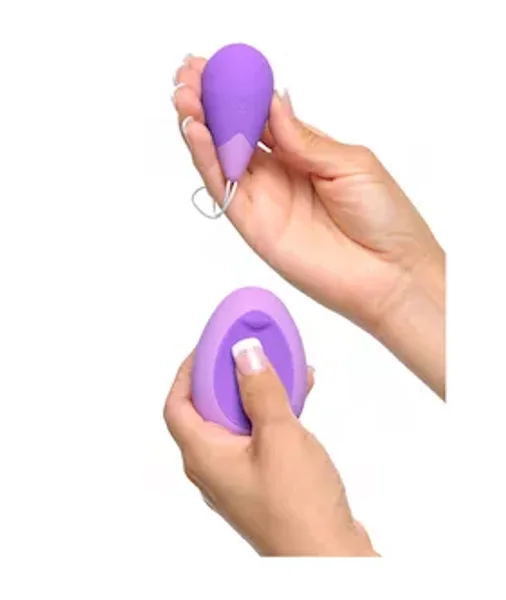 Fantasy For Her Remote Kegel Excite-her - Purple - 2.5 Inch