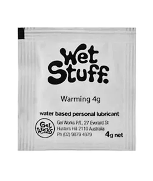 Wet Stuff Warming 4g Sachet - 4g — image 2 of 2