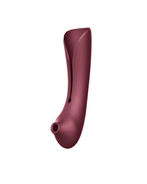 Zalo Queen Set Vibrator - Red - 8.5 Inches
