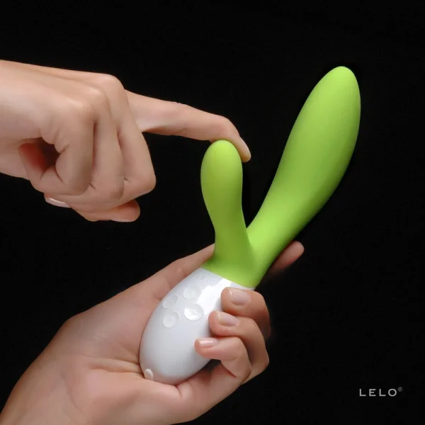 LELO Ina 2 Waterproof Rabbit Vibrator - Lime Green