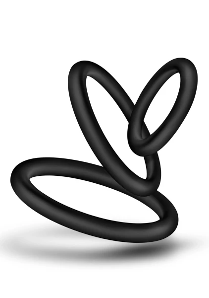 Performance - Vs4 Pure Premium Silicone Cockring Set - White