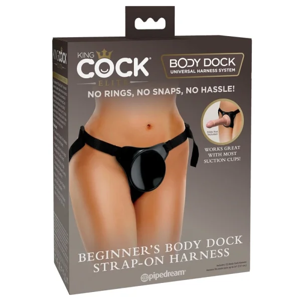 Pipedream Products King Cock Elite Beginner's Body Dock Strap-On Harness