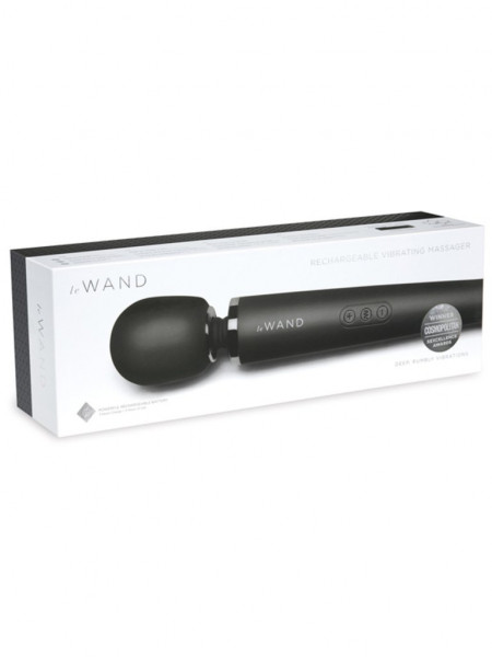 Black Rechargeable Massager - Le Wand
