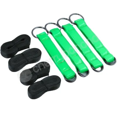 Electra Play Things Neon Green Bed Restraint Straps