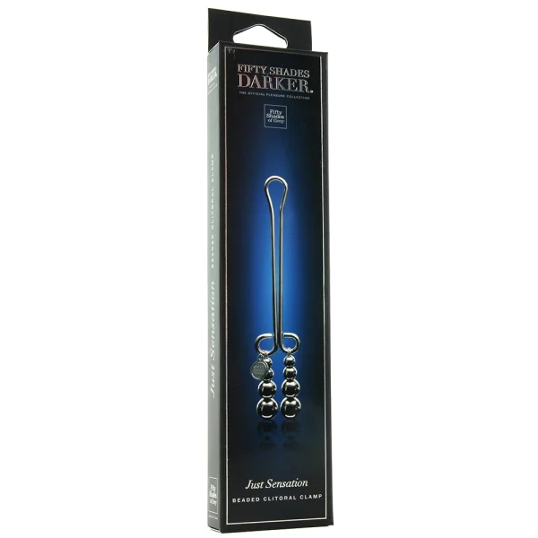 Just Sensation beaded clitoral clamp