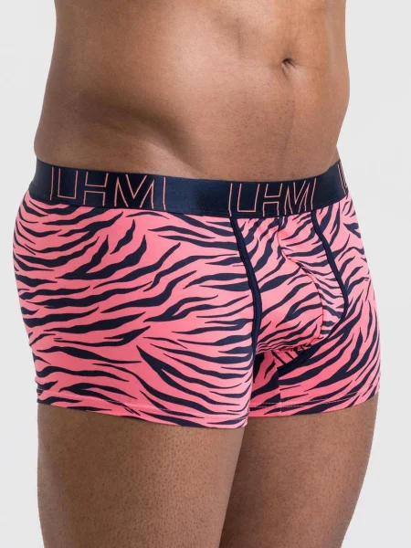 LHM Modal Orange Tiger Boxer Shorts