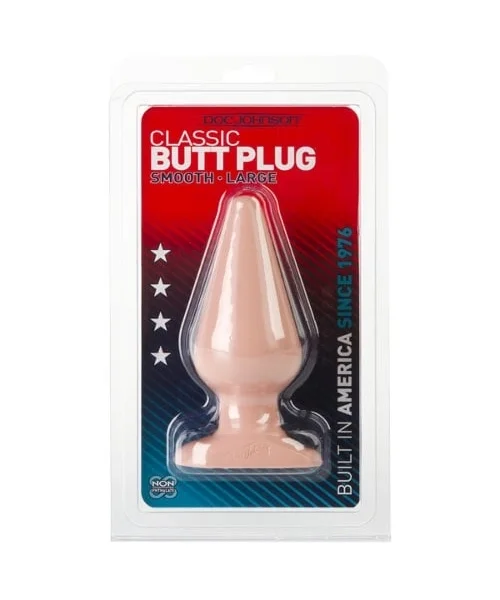 Classic Butt Plug Large White — image 4 of 4