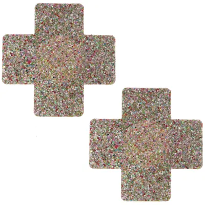 Pretty Pasties Star Cross Glow In The Dark Set