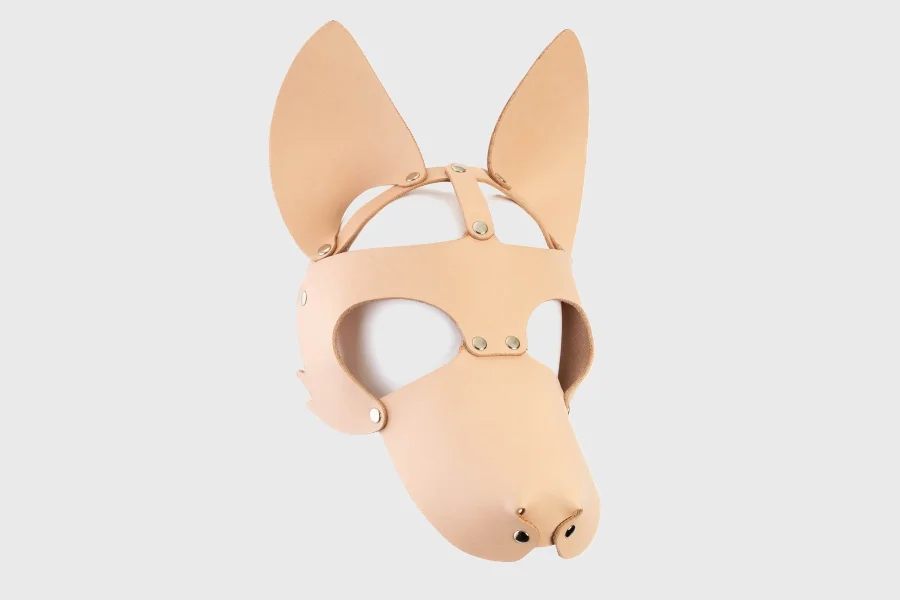Basel Leather Puppy Play Fetish Mask by Liberator Leather