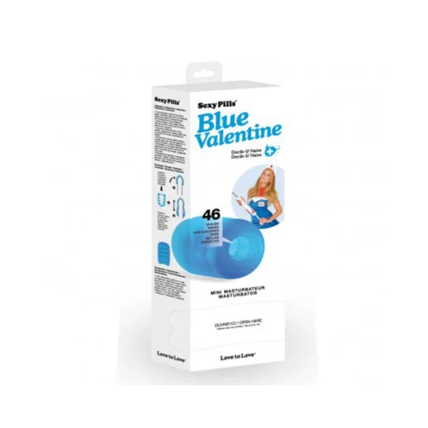 Love To Love Sexy Pills Blue/white Valentine 6/dp