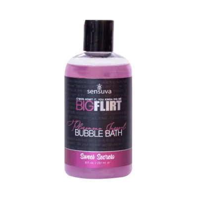 Big Flirt Pheromone Infused Bubble Bath Sweet Secrets 8 Fl Oz