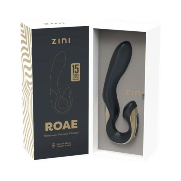 G Spot Vibrators: Zini Roae Se Black/gold