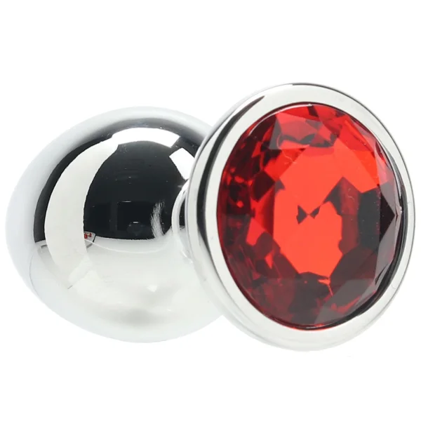 Ouch! Red Round Gem Plug