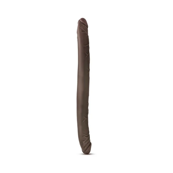 Dr Skin 16 inches Double Dildo Chocolate Brown — image 6 of 10