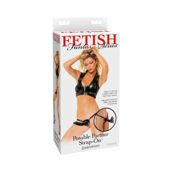 Fetish Fantasy Posable Partner Strap-on Black