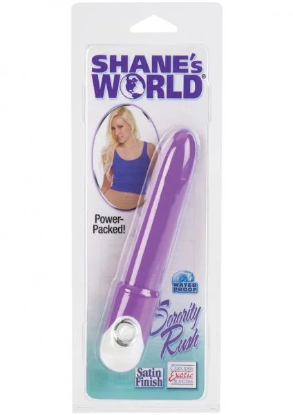 Shanes World Sorority Rush Vibrating Massager Waterproof Purple 4.5 Inches — image 4 of 4