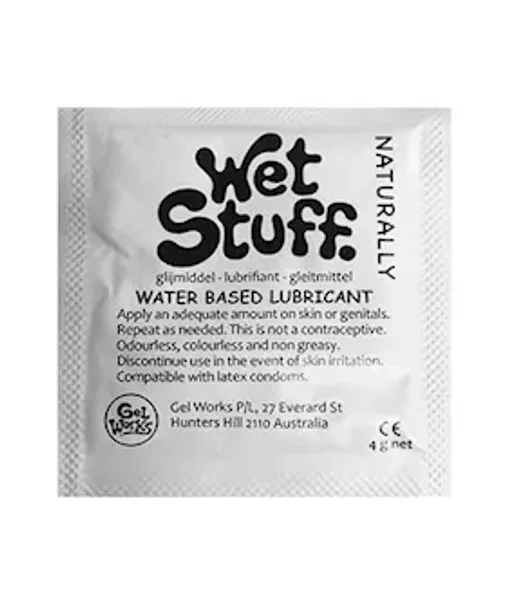 Wet Stuff Naturally 4g Sachet - 4g — image 2 of 2