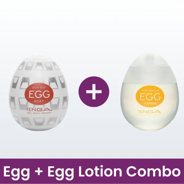 Tenga Egg 'Boxy' - Penis Masturbator