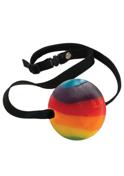 Rainbow Candy Ball Gag