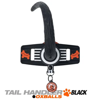 Tail Handler Belt Strap Show Tail Black
