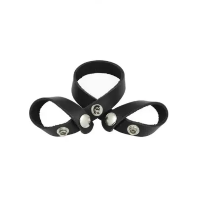 8 Style Oiltan Ball Divider Leather Black