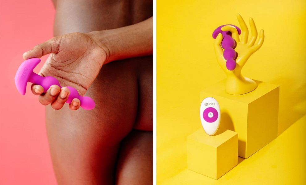 B-Vibe Triplet Vibrating Anal Beads — image 11 of 25