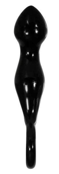 Adam's Glass Prostate Massager - Black