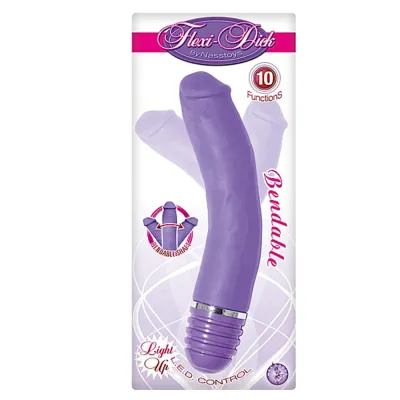 Nasstoys Flexi Dick 10 Function Waterproof Purple