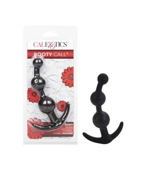 Booty Call Booty Beads - Black - 5 Inch