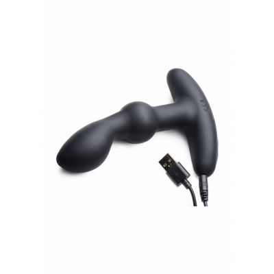 Pro Bead 5X Beaded Prostate Stimulator Black Prostate Massage