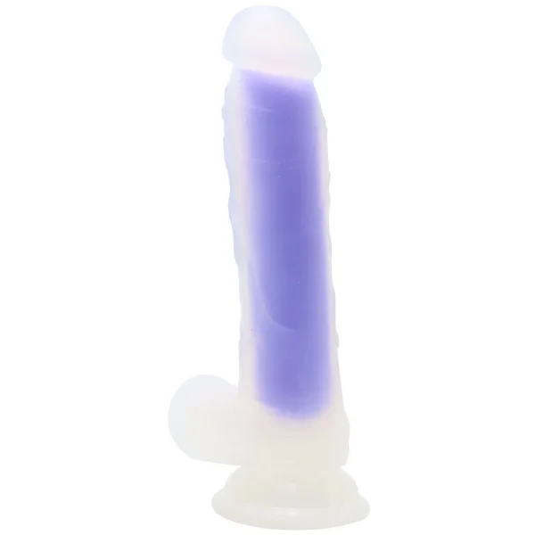 Evolved Luminous Glow in the Dark Dildo, Dual-Density Silicone