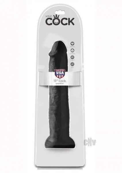 King Cock 13" Dildo - Black — image 6 of 6