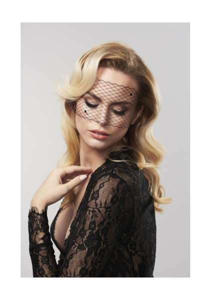 Louise - Mask - Black - Fetish Mask
