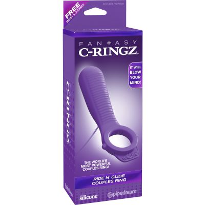 Ride N Glide Vibrating Cock Ring