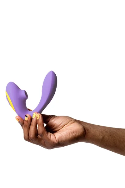 Romp Reverb - 5.5" Rabbit Vibe with Suction