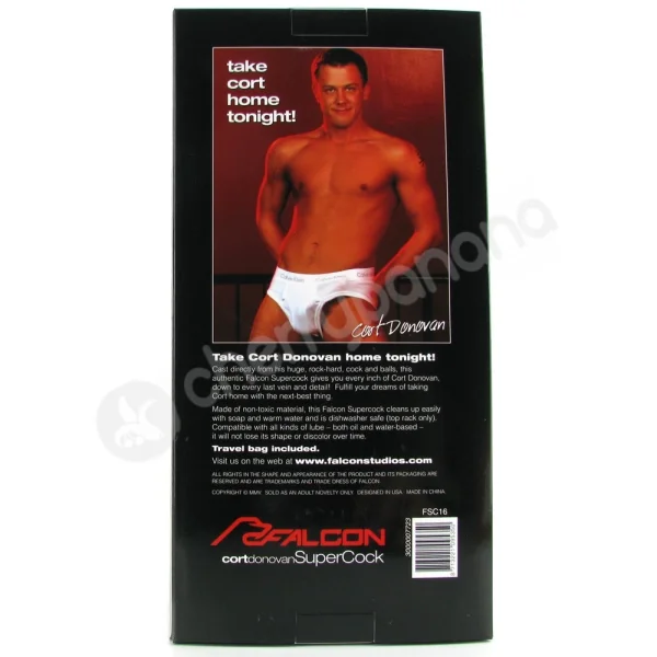 Falcon Super Cock - Cort Donovan Flesh Dildo