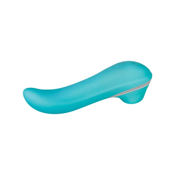 Adam & Eve French Kiss Her Clit Stimulator - Teal — image 11 of 13