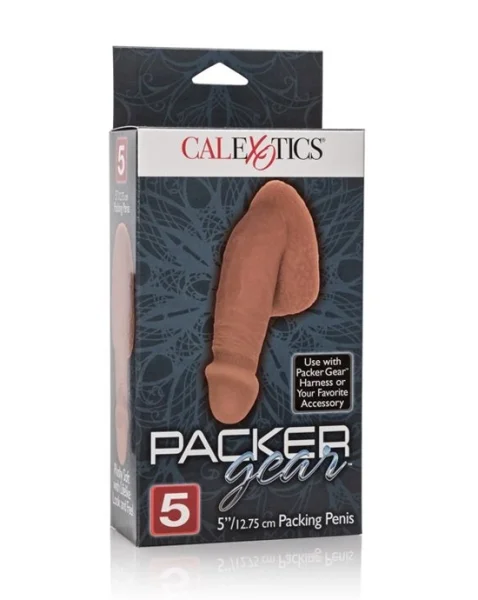 Packer Gear 5in/1275cm Packing Penis Brown - Brown - 5 Inch