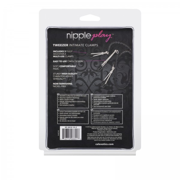 Tweezer Style Nipple Clamps