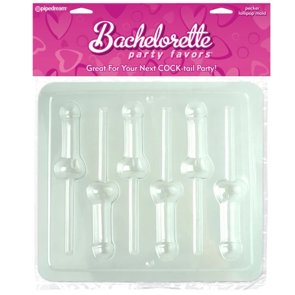 Pipe Dreams Bachelorette Party Favors Pecker Lollipop Mold — image 5 of 5