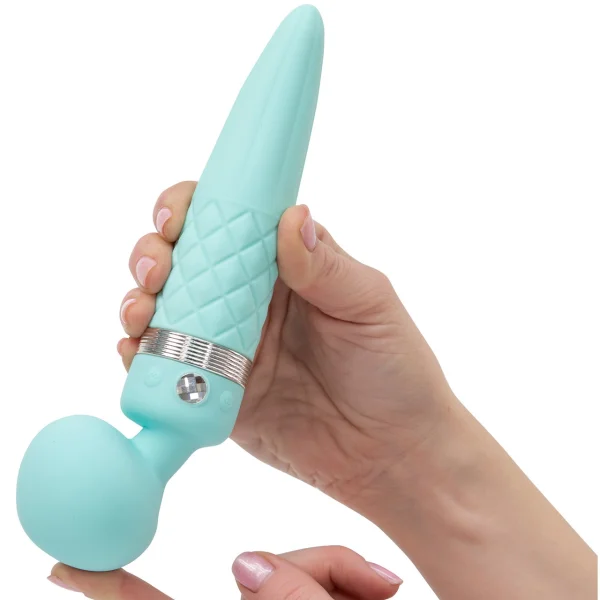BMS Factory Pillow Talk Sultry Wand Vibe Plus Warming G-Spot Massager — image 8 of 11