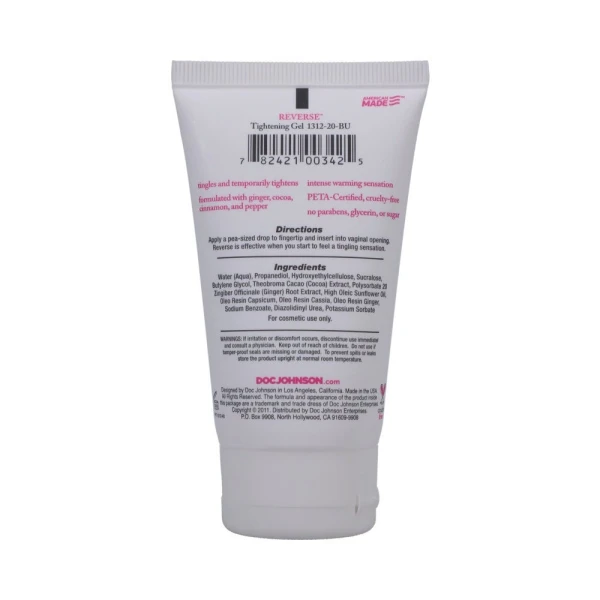 Reverse Vaginal Tightening Cream 2oz Bulk