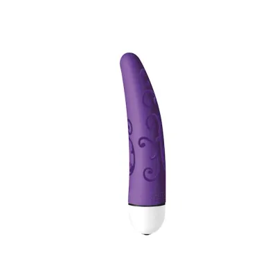 Joystick Comfort Vibrator Velvet Purple 4 5 Inch