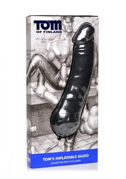 Tom's Inflatable Premium Silicone Dildo